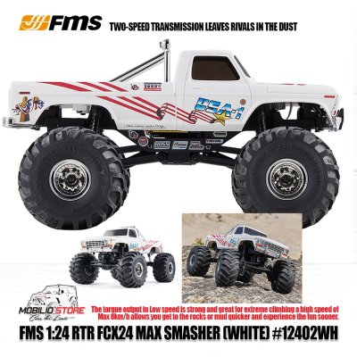 FMS Max Smasher FCX24 Chassis 1/24 Scale RTR Small Monster Truck RC