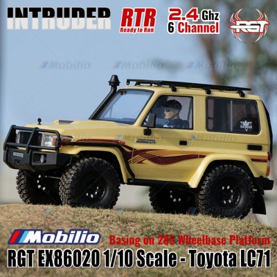 RGT EX86020 Intruder Toyota LC71 RTR 1/10 Scale 2.4GHz 4WD RC Rock Crawler Adventure