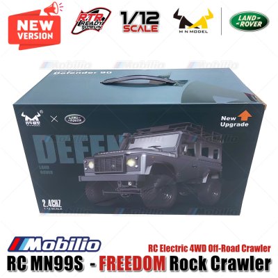 RC MN99s Freedom 1:12 Rock Crawler 4x4 Waterproof Full Propo Realistic