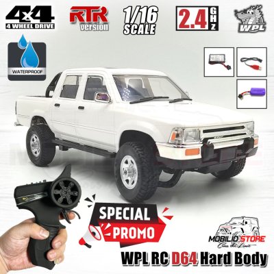 WPL D64 D64-1 RC Hard Body 4WD 2.4GHz 1/16 RTR Crawler Car Adventure