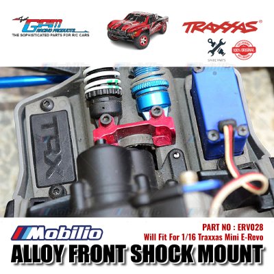 GPM Part #ERV028 Alloy Front Shock Mount for Traxxas 1:16 Mini E-Revo - 1 Pc