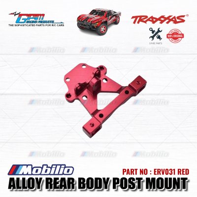 GPM Part #ERV031 Alloy Rear Body Post Mount for Traxxas 1:16 Mini E-Revo / Slash / Summit / Rally