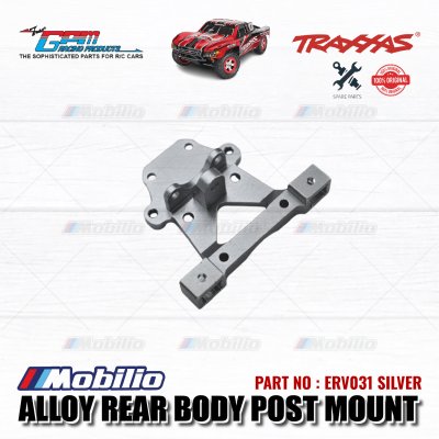 GPM Part #ERV031 Alloy Rear Body Post Mount for Traxxas 1:16 Mini E-Revo / Slash / Summit / Rally