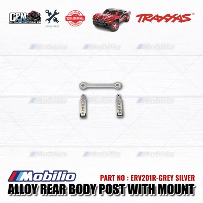 GPM Part #ERV201R Alloy Rear Body Post with Mount for Traxxas 1:16 Mini E-REVO Slash