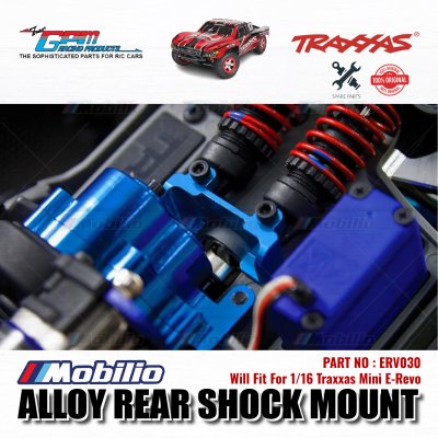 GPM Part #ERV030 Alloy Rear Shock Mount for Traxxas 1:16 Mini E-Revo - 1 Pc