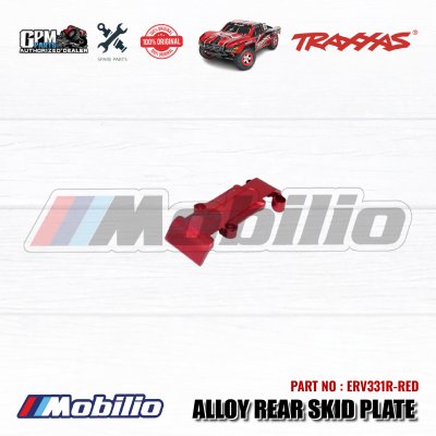 GPM Part #ERV331R Alloy Rear Skip Plate Traxxas 1:16 Mini E-Revo / Slash - 1 Pc