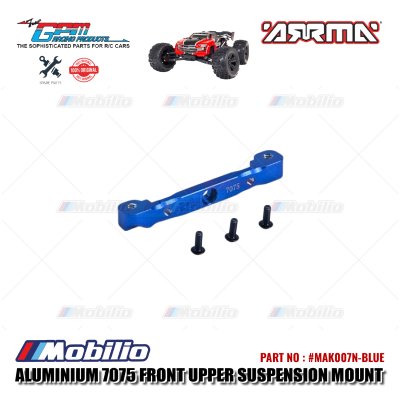 GPM Part #MAK007N Aluminium 7075 Front Upper Suspension Mount RC Upgrade Arrma Kraton 6S BLX Monster Truck