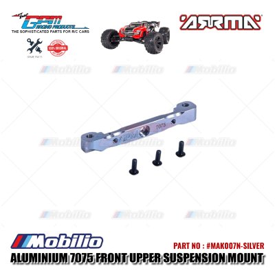 GPM Part #MAK007N Aluminium 7075 Front Upper Suspension Mount RC Upgrade Arrma Kraton 6S BLX Monster Truck