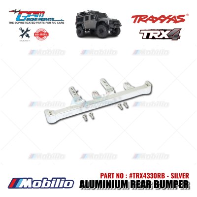 GPM Part #TRX4330RB Aluminium Rear Bumper On-road Street Fighter Traxxas TRX-4 Defender Trail Crawler