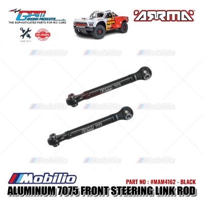 GPM Part #MAM4162 Aluminum Front Steering Link Rod Arrma 1/8 Mojave 4X4 4S BLX Desert Truck