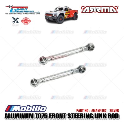 GPM Part #MAM4162 Aluminum Front Steering Link Rod Arrma 1/8 Mojave 4X4 4S BLX Desert Truck