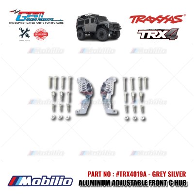 GPM Part #TRX4019A Aluminum Adjustable Front C Hub for Traxxas TRX-4 TRX-6 Trail Crawler