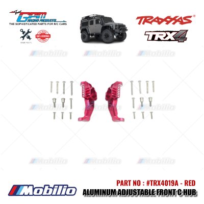 GPM Part #TRX4019A Aluminum Adjustable Front C Hub for Traxxas TRX-4 TRX-6 Trail Crawler
