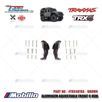 GPM Part #TRX4019A Aluminum Adjustable Front C Hub for Traxxas TRX-4 TRX-6 Trail Crawler