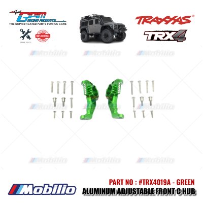 GPM Part #TRX4019A Aluminum Adjustable Front C Hub for Traxxas TRX-4 TRX-6 Trail Crawler