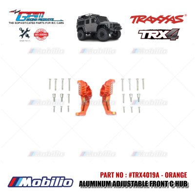 GPM Part #TRX4019A Aluminum Adjustable Front C Hub for Traxxas TRX-4 TRX-6 Trail Crawler