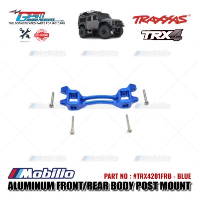 GPM Part #TRX4201FRB Aluminum Front / Rear Body Post Mount Traxxas TRX-4 TRX-6 Trail Crawler
