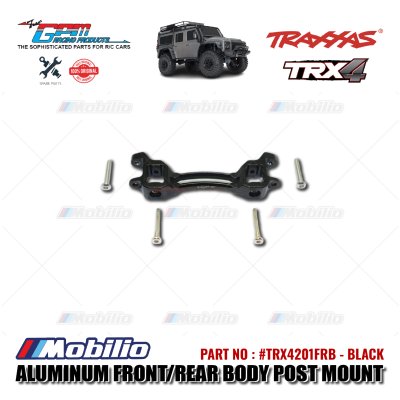 GPM Part #TRX4201FRB Aluminum Front / Rear Body Post Mount Traxxas TRX-4 TRX-6 Trail Crawler