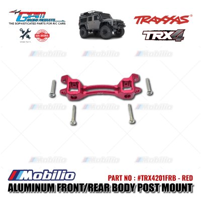 GPM Part #TRX4201FRB Aluminum Front / Rear Body Post Mount Traxxas TRX-4 TRX-6 Trail Crawler