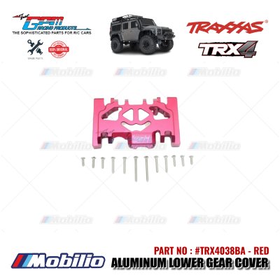 GPM Part #TRX4038BA Aluminum Lower Gear Cover Skid Plate Traxxas TRX-4 TRX-6 Trail Crawler