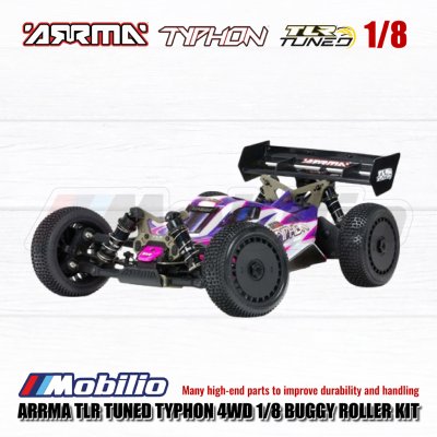 Arrma TLR Tuned Typhon 4x4 1/8 Scale Buggy Roller KIT RC Part #ARA8306