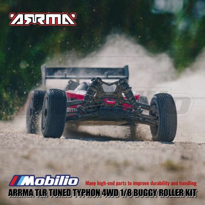 Arrma TLR Tuned Typhon 4x4 1/8 Scale Buggy Roller KIT RC Part #ARA8306