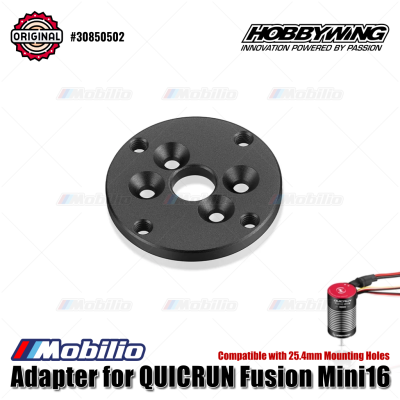 Hobbywing Adapter for QUICRUN Fusion Mini16 #30850502 Compatible with 25.4mm Mounting Holes