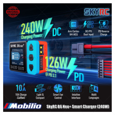 SkyRC B6neo+ Smart Charger (240W) SK-100211-01 SkyRC B6neo+ Smart Charger (240W) SK-100211-01