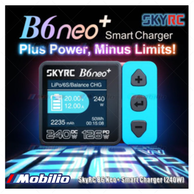 SkyRC B6neo+ Smart Charger (240W) SK-100211-01 SkyRC B6neo+ Smart Charger (240W) SK-100211-01