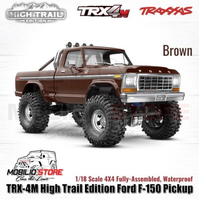 Traxxas 97044-1 TRX-4M High Trail Edition Ford F-150 Pickup 1/18 Scale 4X4 RTR Clipless