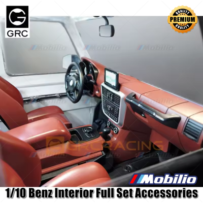 GRC 1/10 Benz Interior Full Set For Traxxas TRX4 G500 TRX6 G63 Body Simulation Upgrade parts accessories #G161GR G161GY