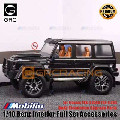 GRC 1/10 Benz Interior Full Set For Traxxas TRX4 G500 TRX6 G63 Body Simulation Upgrade parts accessories #G161GR G161GY
