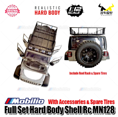 Full Set Body Shell RC MN 128 with Accessories Standard MN128 Crawler