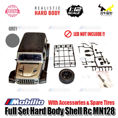 Full Set Body Shell RC MN 128 with Accessories Standard MN128 Crawler