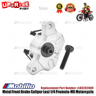 GPM Part #MX035 Metal Front Brake Caliper Losi 1/4 Promoto-MX Motorcycle Replacement Part Number #LOS262009