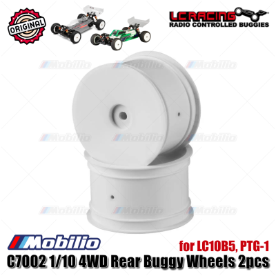 Spare Part LC Racing C7002 1/10 4WD Rear Buggy Wheels 2 Pcs for RC LC10B5 PTG-1