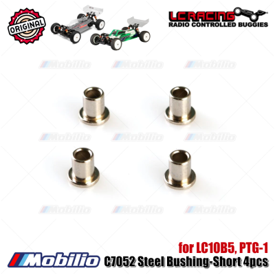 Spare Part LC Racing C7052 Steel Bushing-Short 4 Pcs for RC LC10B5 PTG-1