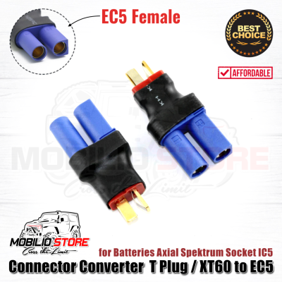 Konektor Converter T Plug/ XT60 to EC5 for Batteries Spektrum