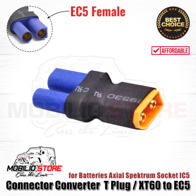 Konektor Converter T Plug/ XT60 to EC5 for Batteries Spektrum