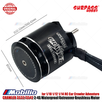 Surpass Hobby Rocket-RC Crawler 3532 3542 2-4S Waterproof Outrunner Brushless Motor for 1/10 1/12 1/14 RC Car Climbing Adventure