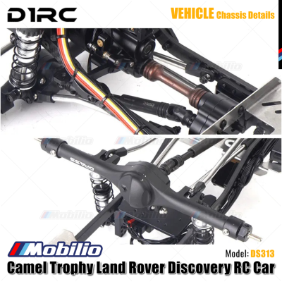 D1RC DS313 RC Camel Trophy Land Rover Discovery 1/10 WB313mm