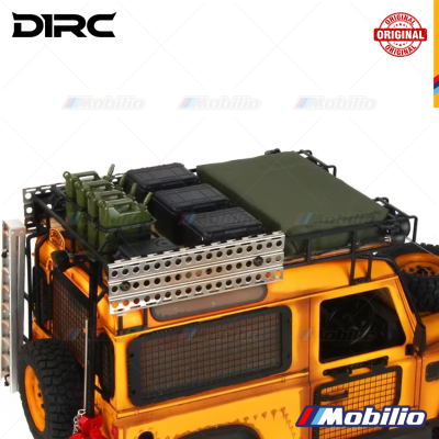 D1RC Metal Roof Rack Luggage for RC Defender D90 1/10 RC Crawler Car