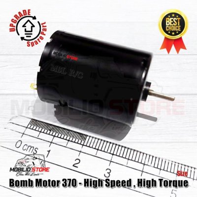 Upgrade Part - Carbon Brushed Motor DC 370 High Speed Strong Magnetic