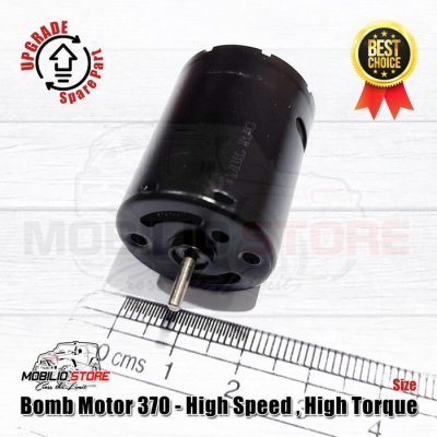 Upgrade Part - Carbon Brushed Motor DC 370 High Speed Strong Magnetic