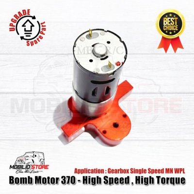 Upgrade Part - Carbon Brushed Motor DC 370 High Speed Strong Magnetic
