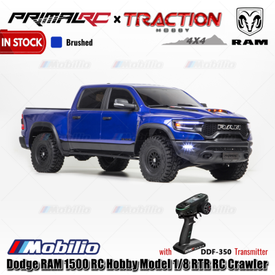 Traction Hobby PrimalRC Dodge RAM 1500 Remote Control Hobby Model 1/8 Scale RTR RC Crawler Adventure
