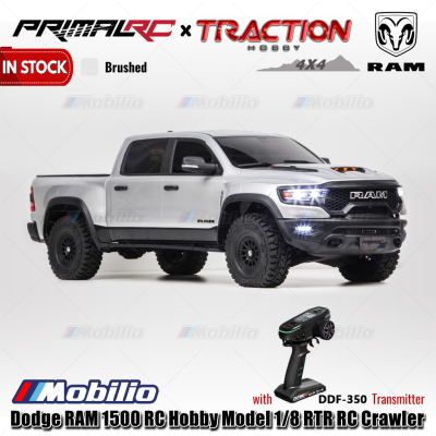 Traction Hobby PrimalRC Dodge RAM 1500 Remote Control Hobby Model 1/8 Scale RTR RC Crawler Adventure