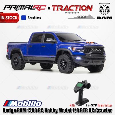 Traction Hobby PrimalRC Dodge RAM 1500 Remote Control Hobby Model 1/8 Scale RTR RC Crawler Adventure