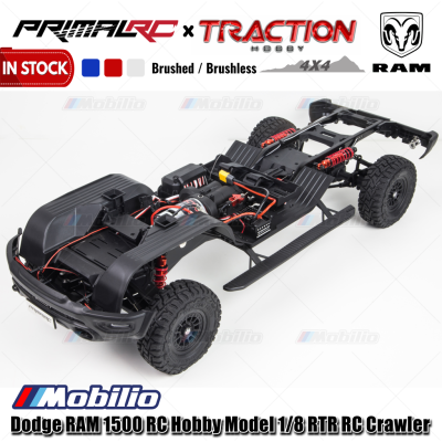 Traction Hobby PrimalRC Dodge RAM 1500 Remote Control Hobby Model 1/8 Scale RTR RC Crawler Adventure