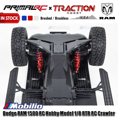 Traction Hobby PrimalRC Dodge RAM 1500 Remote Control Hobby Model 1/8 Scale RTR RC Crawler Adventure